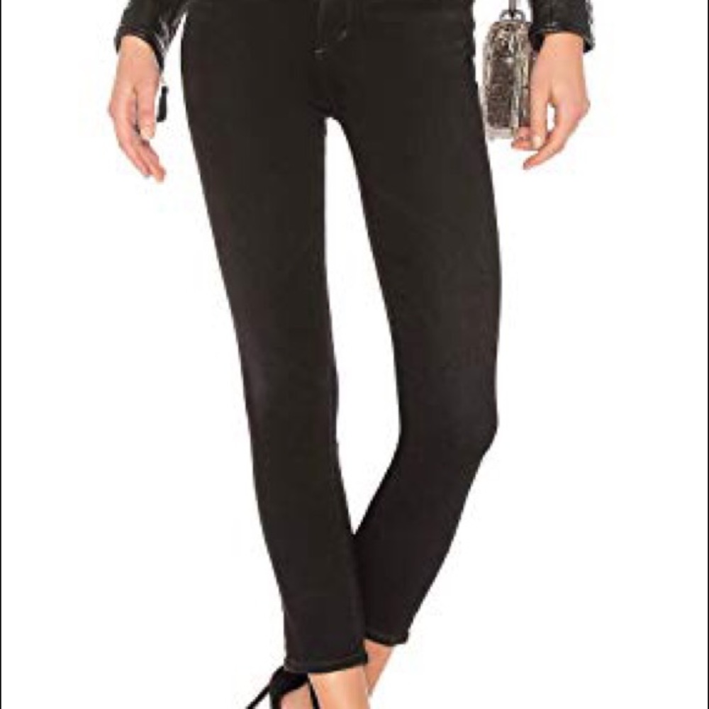 Black Rocket Crop Jeans